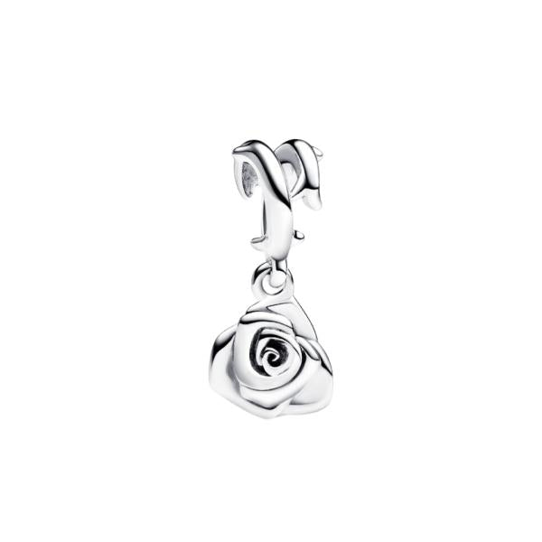 Charm Colgante Rosa Floreciendo Pandora