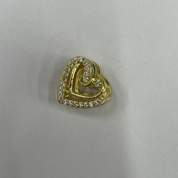 Charm Corazon Entrelazados Dorado Pandora Ch01