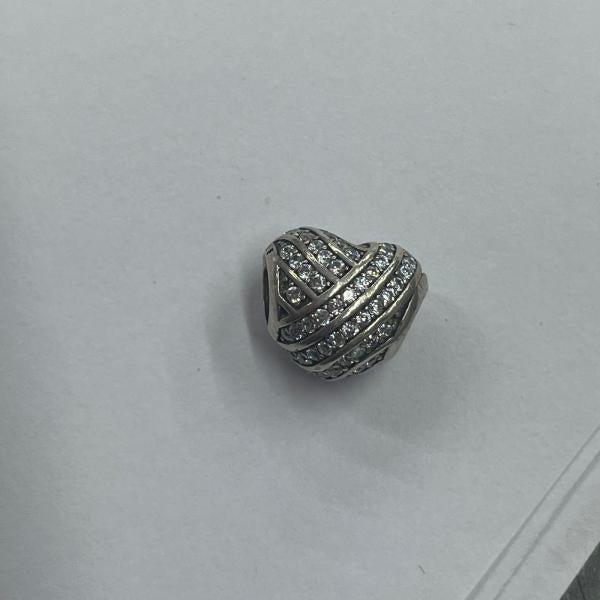 Charm Corazon Lineas Brillantes  Pandora Ch02