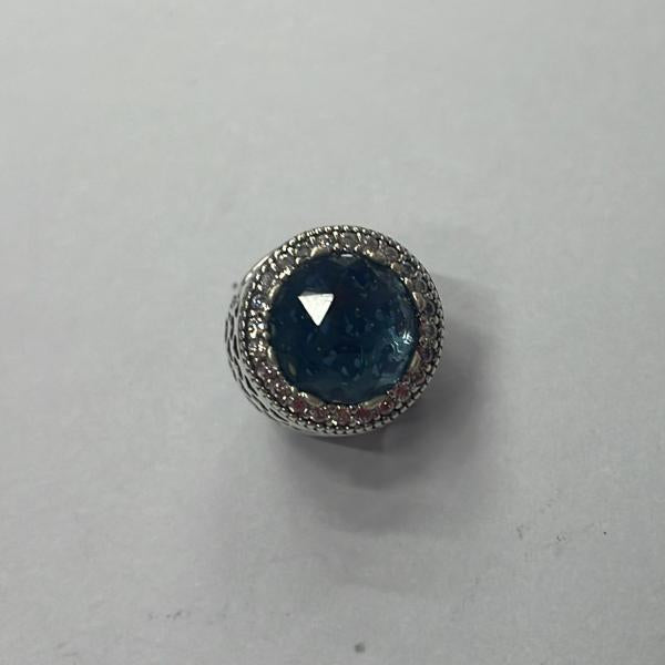 Charm Corazones Radiantes Cristal Pandora Ch04 Azul
