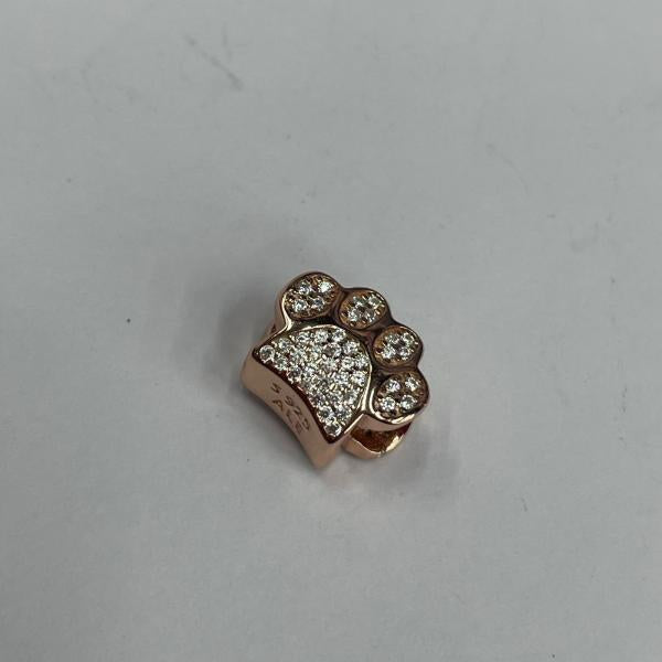 Charm Huellita Circonias Pandora Ch01 Oro Rosa
