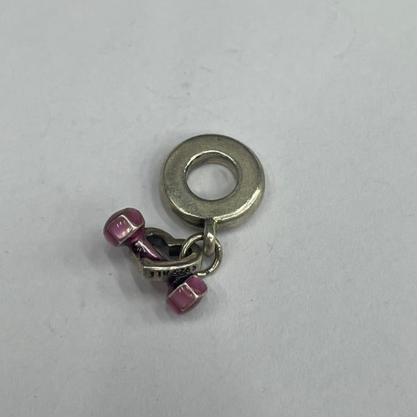 Charm Mini Colgante Mancuerna Y Corazon Pandora Ch01