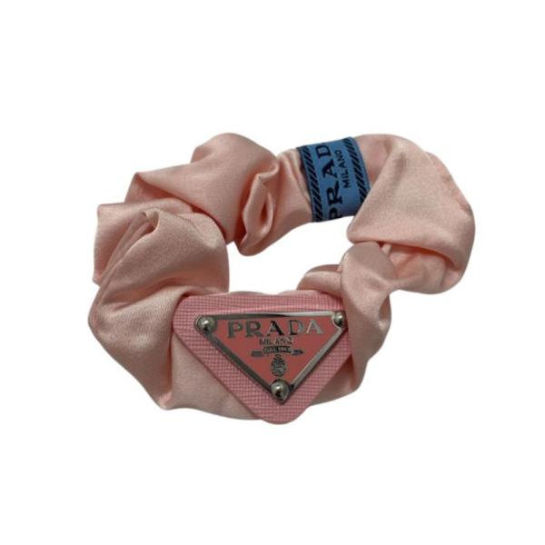 Cola Marca Prada Diseño Satin Rosado