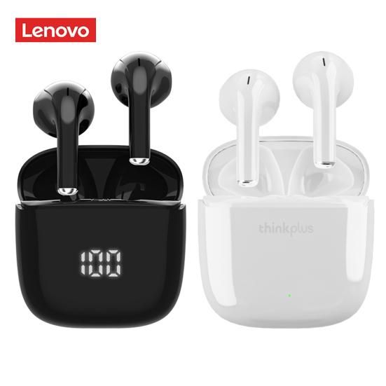 AUDIFONO MANOS LIBRES BLUETOOTH XT83 PRO CON PANTALLA LENOVO GRIS