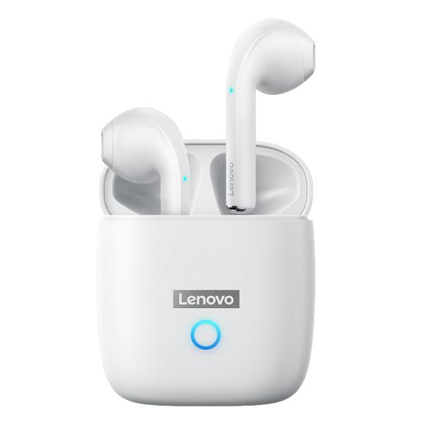 Audifono Manos Libres Bluetooth Lp50 Lenovo Blanco