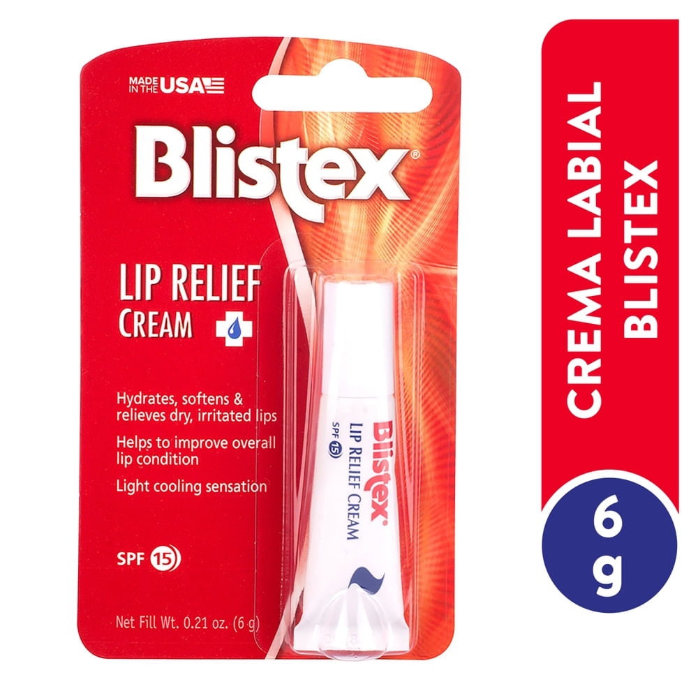 Balsamo Labial Bli Lip Relief Spf 15 - 6 G