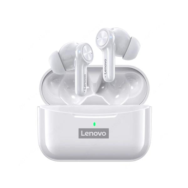 AUDIFONO MANOS LIBRES BLUETOOTH LP70 ANC BLANCO