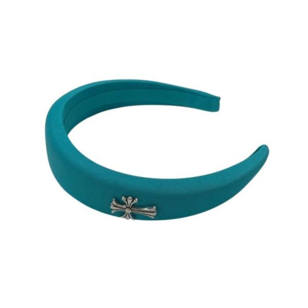 Diadema Marca Chrome Hearts Turquesa