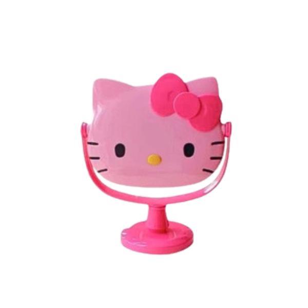 Espejo Diseño Hello Kity 0011 Rosado Oscuro