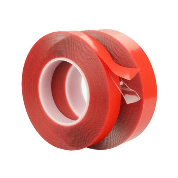 Cinta Adhesiva Doble Cara Sunshine 10MM 3M Roja