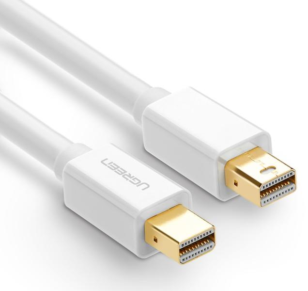 CABLE MINI DISPLAY PORT MACHO MD111 10429 UGREEN 2M BLANCO