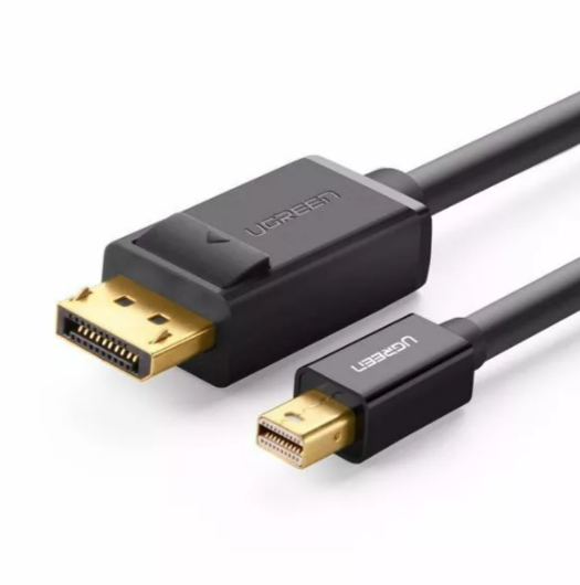 CABLE MINI DISPLAY PORT MACHO A DISPLAY PORT MACHO MD105 10477 UGREEN 1.5M NEGRO