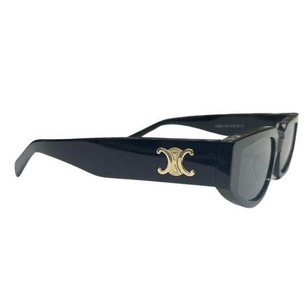 Lentes De Sol Celine Cl40269N R.E Negro/Dorado