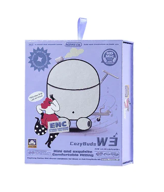Audifonos Manos Libres Bluetooth W3 Serie Poptung Remax Rosado