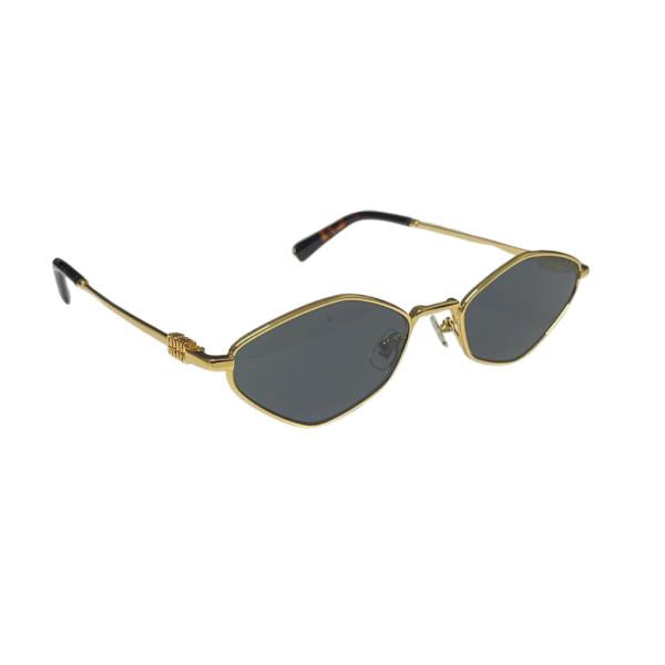 Lentes De Sol Miu Miu Smmu56Zs Negro/Dorado