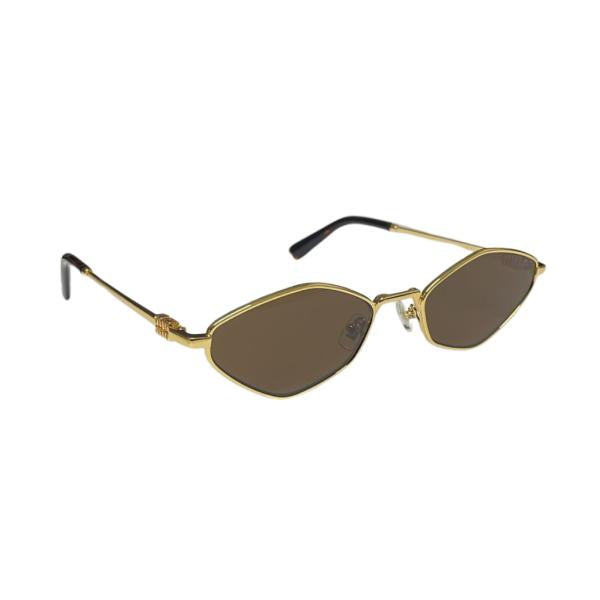 Lentes De Sol Miu Miu Smmu56Zs Cafe/Dorado