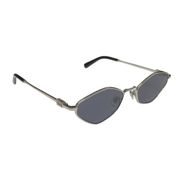 Lentes De Sol Miu Miu Smmu56Zs Negro/Plateado
