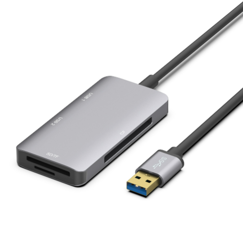 LECTOR MEMORIA TIPO C OTN-91182 ONTEN PLATEADO