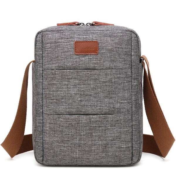 BOLSO MULTIFUNCIONAL CB-6203 10.6" COOLBELL CANVA GRIS