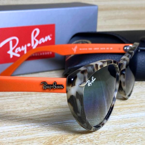 Lentes De Sol Rayban Rb4314 R.E Beige/Naranja