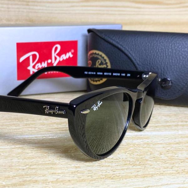Lentes De Sol Rayban Rb4314 R.E Negro/Verde