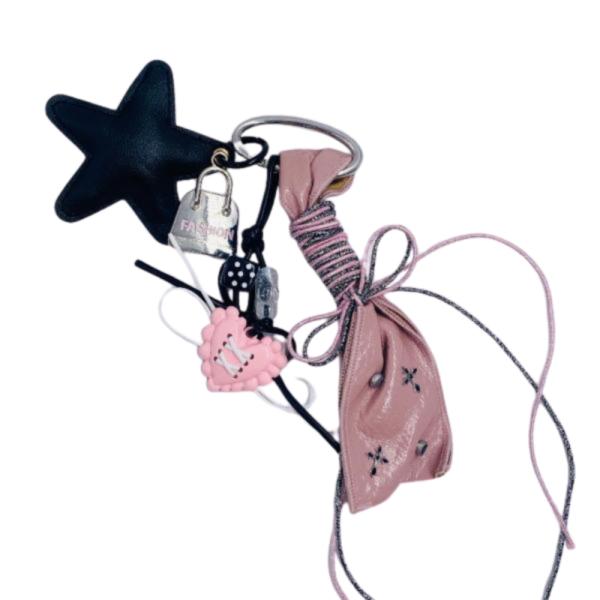 Llavero Chunky Con Charm Fashion
