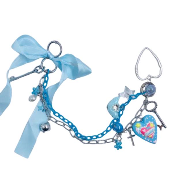 Llavero Chunky Con Charm Key