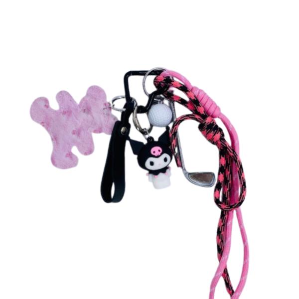 Llavero Chunky Con Charm Kumori