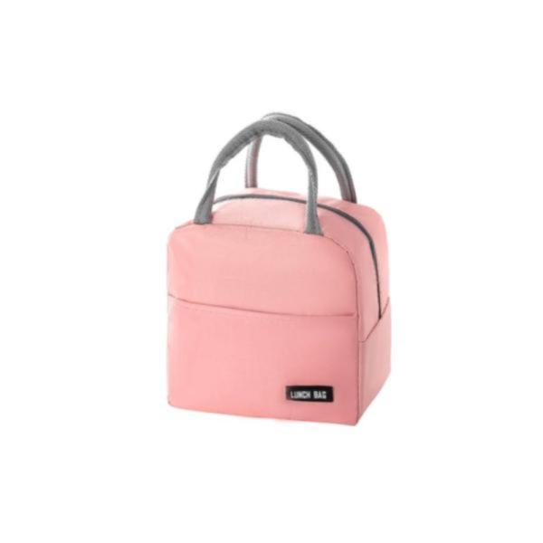 Lonchera  Color Liso Lc137 Rosado
