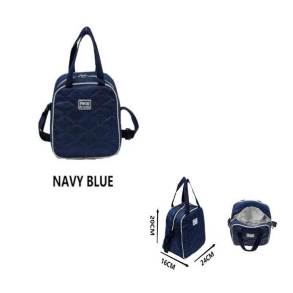 Lonchera Diseño Acolchado Wm624 Azul