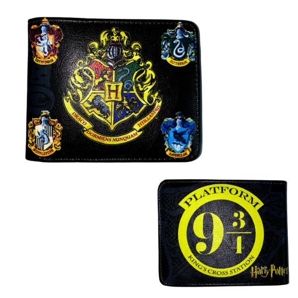 Billetera De Escudo Hogwarts - Harry Potter