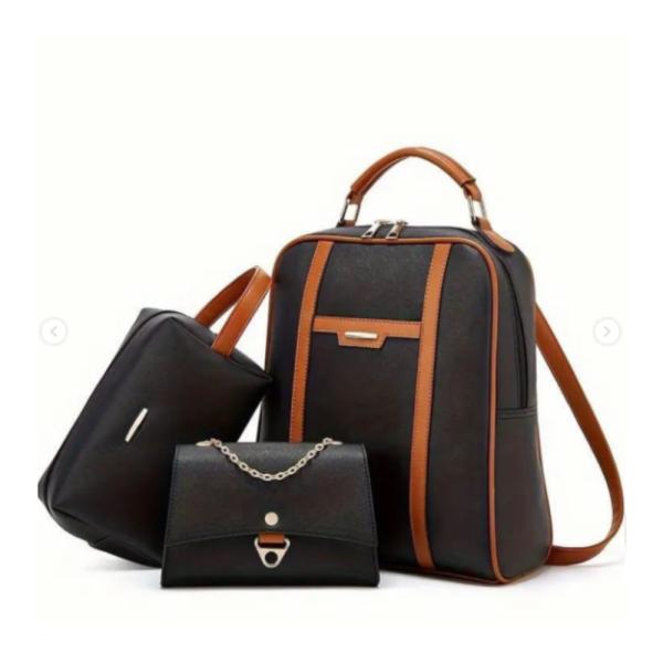 Mochila Espalda 3 En 1 23800 Negro