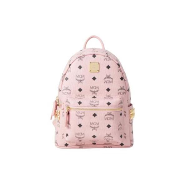 Mochila Espalda Mcm  Chica Rosado