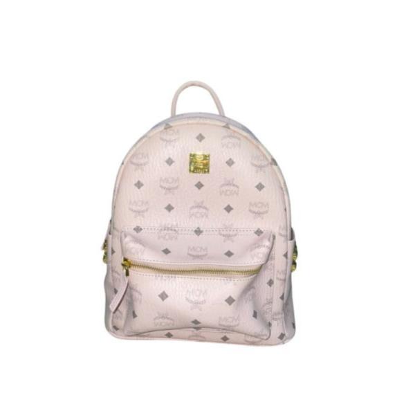 Mochila Espalda Mcm Mediana Rosado