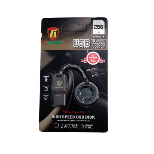 LLAVE MAYA GT-22 256GB GREATTHINK PLATEADA