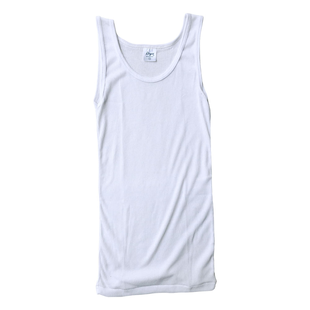 Camiseta Reyco Color Blanco De Tirantes, Para Niño - Talla 12