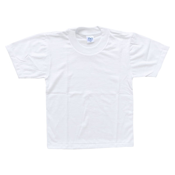 Tshirt Reyco Niño Cuello Redondo, Color Blanca - Talla 4