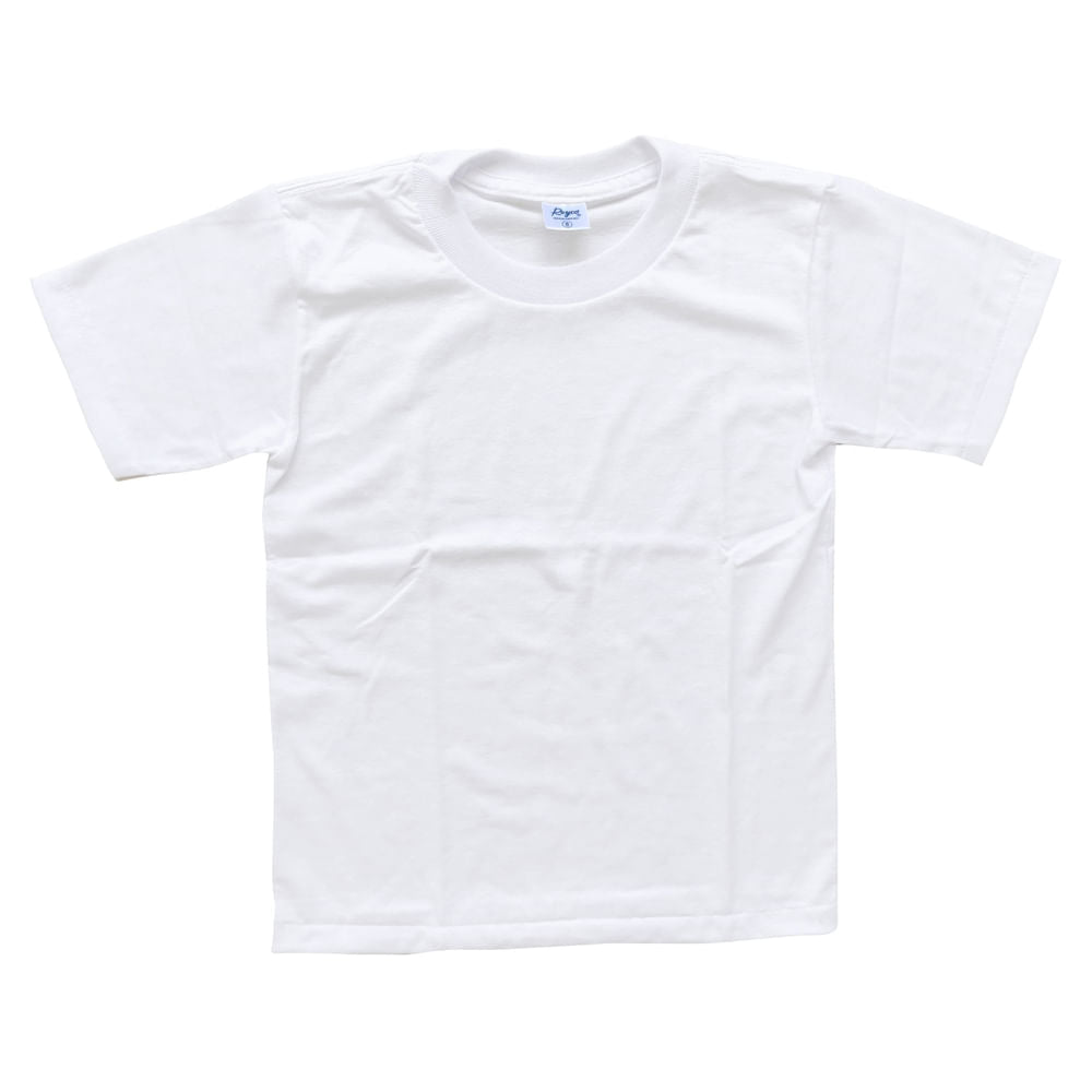 Tshirt Reyco Niño Cuello Redondo, Color Blanca - Talla 6