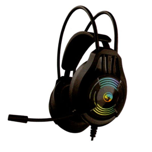 Audífonos Gamer Marvo Scorpion H8326 con Micrófono 360° y Retroiluminación RGB – Negro