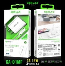 Cargador Casa Ga-01Mf Gerlax Tipo C Blanco