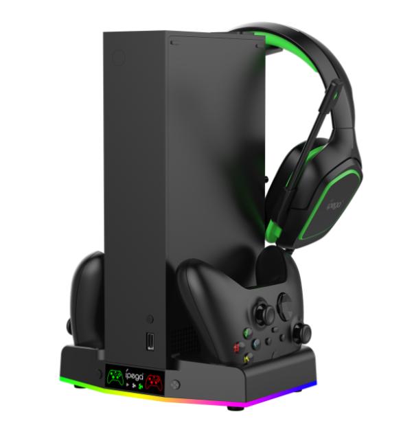 ESTANTE CARGADOR PARA X BOX PG-XBS011 IPEGA NEGRO