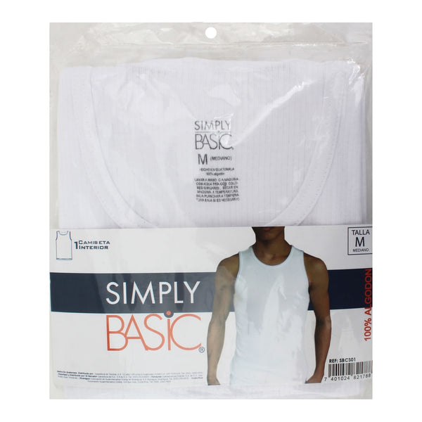 Camiseta Simply Basic Sin Mangas Cab T M