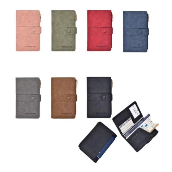 Porta Pasaporte  Modelo C537-001 Cafe