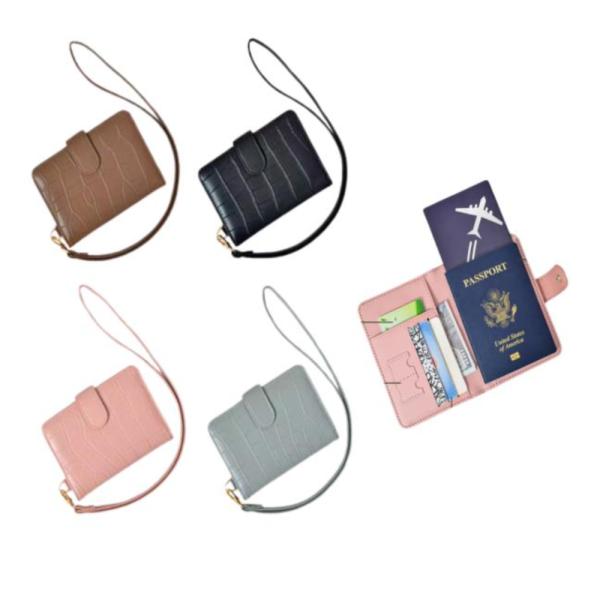 Porta Pasaporte Modelo C557-001 Cafe