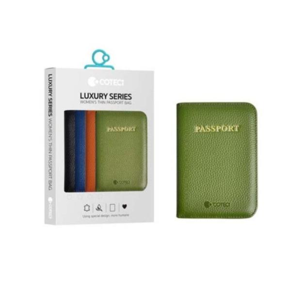 Porta Pasaporte Modelo 14066 Coteci Verde