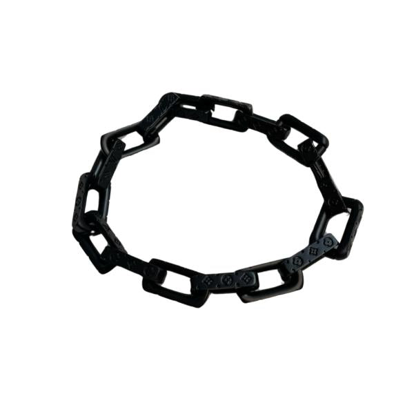 Pulsera Acero Louis Vuitton Diseño Cadena Negro