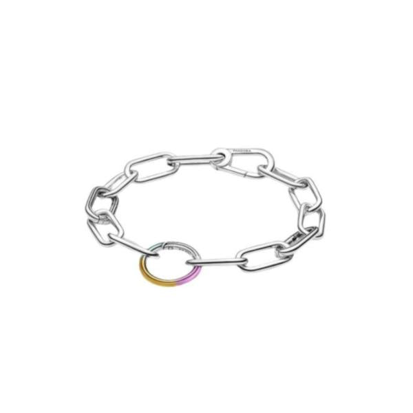 Pulsera Cadena Conector Redondo Pandora