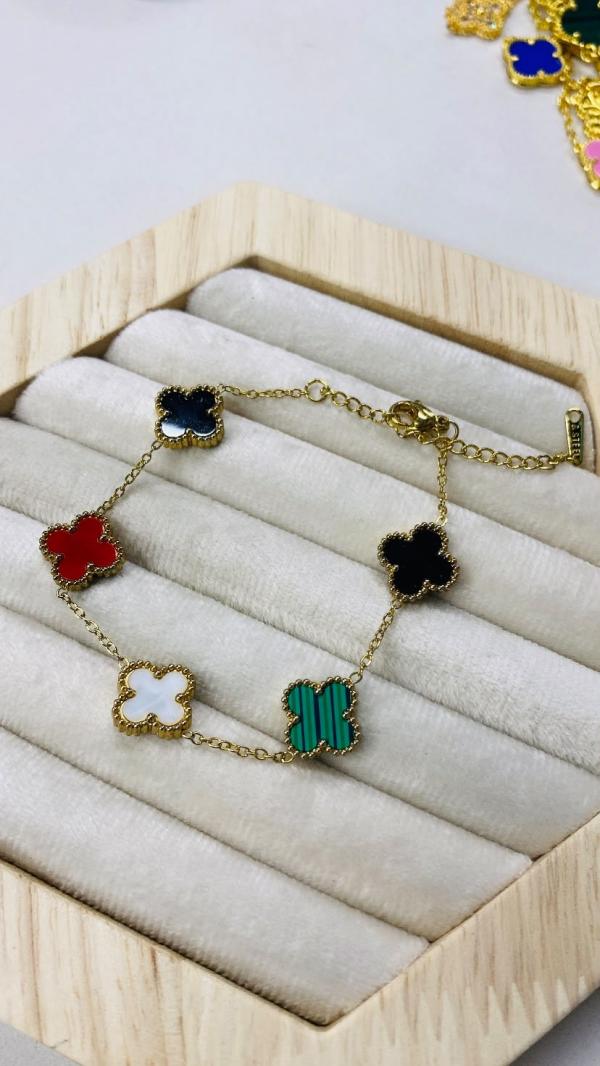 Pulsera De Cuero Cartier Negro