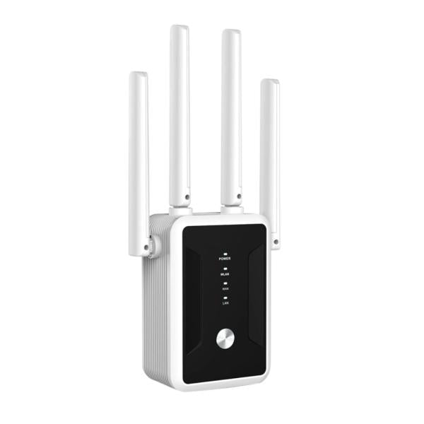 Repetidor De Señal Wifi 1200 Mbps Pix-Link Lv-Ac32 Color Negro