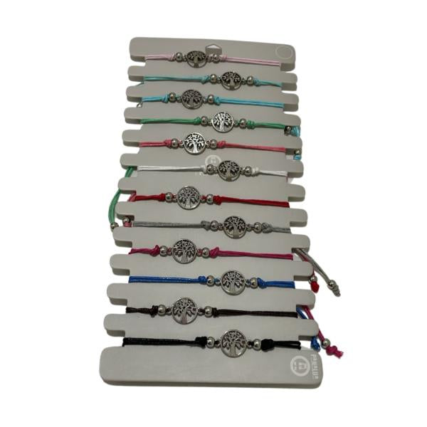 Pulsera De Hilo Diseño Arbol De La Vida Modelo Hn0163